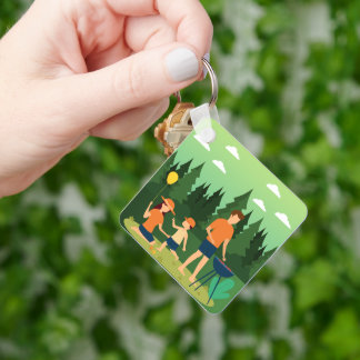 FAMILY PICNIC KEY RING