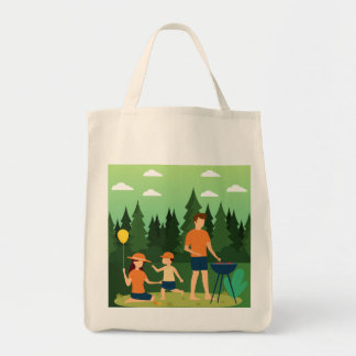 FAMILY PICNIC TOTE BAG