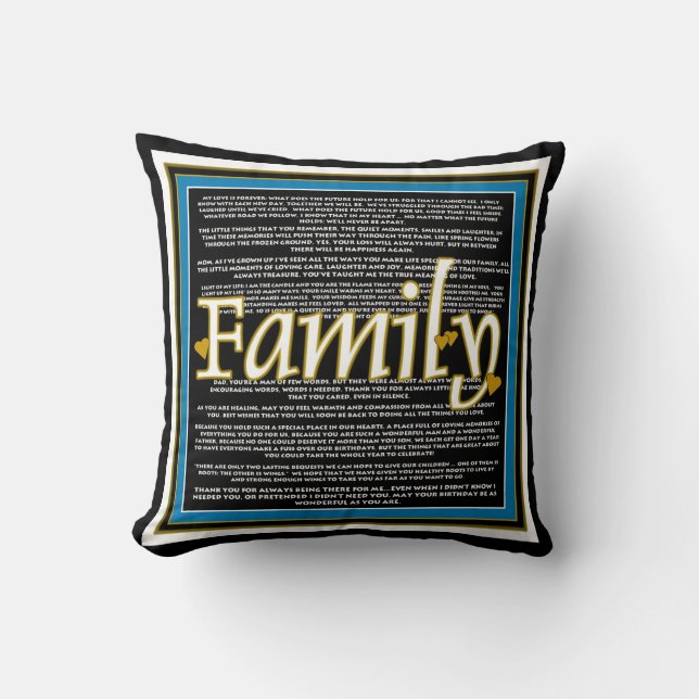Family Pillow (Front)