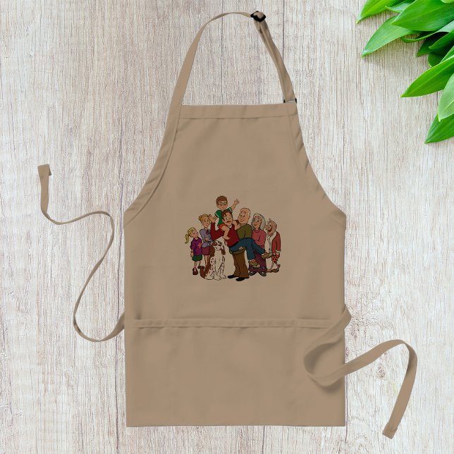 Family Portrait Apron (Creator Uploaded)