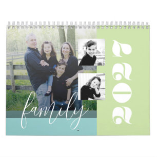 Family Portrait Calendar - Personalisation