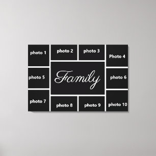 Family Portrait Canvas Print