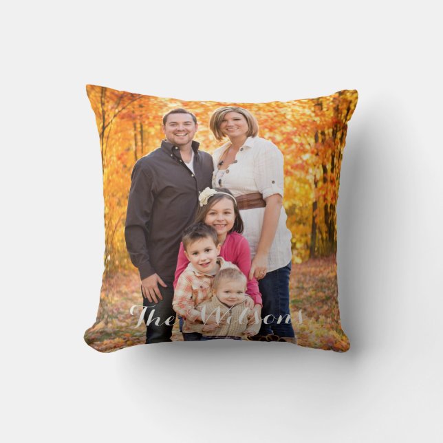 Family Portrait Cushion (Front)