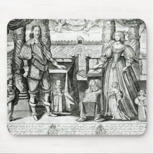 Family Portrait of Charles I Mouse Mat