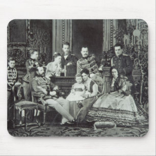 Family Portrait of Emperor Alexander II Mouse Mat