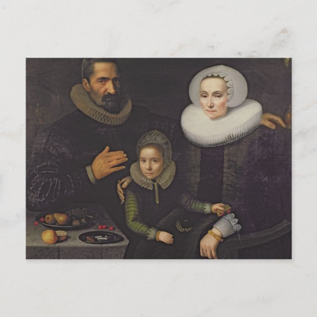 Family Portrait Postcard (Front)