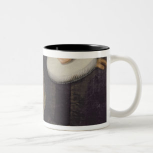 Family Portrait Two-Tone Coffee Mug