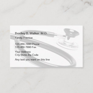 Family Practice Doctor Business Cards