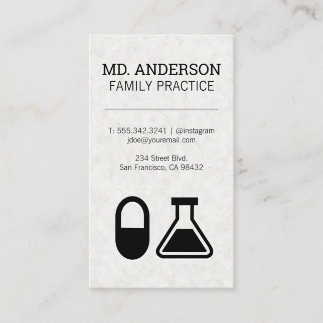 Family Practice | Medical | Business Card (Front)