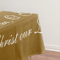 Family Prayer Tablecloth