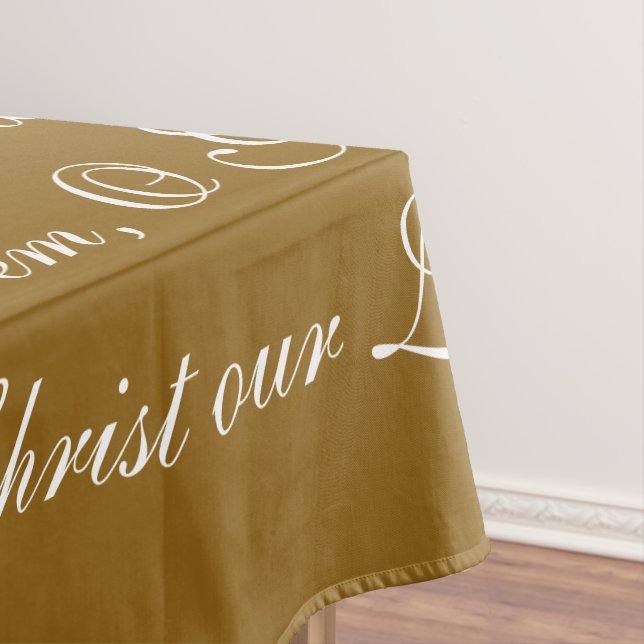 Family Prayer Tablecloth (In Situ)