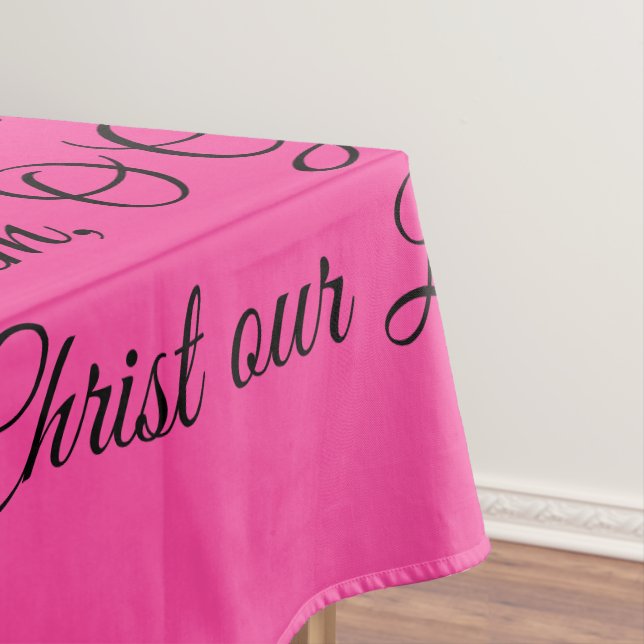 Family Prayer Tablecloth (In Situ)