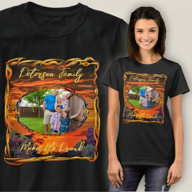 Family Proud Sunset 2584 T-Shirt (Creator Uploaded)