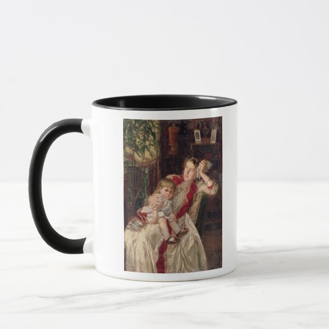 Family Quarrel, 1890 Mug (Left)