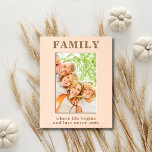 Family Quote Simple Modern Typography Etched Frames<br><div class="desc">Family Quote Simple Modern Typography Laser Etched Picture Photo Frames features the text "Family where life begins and love never ends" in modern script typography edit the text for your custom frame or use as is. Perfect for family for birthdays, Christmas, Mother's Day, Father's Day, Grandparent's Day and more. Created...</div>