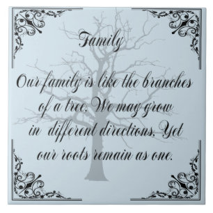 FAMILY QUOTE TILE