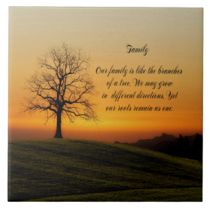 FAMILY QUOTE TILE