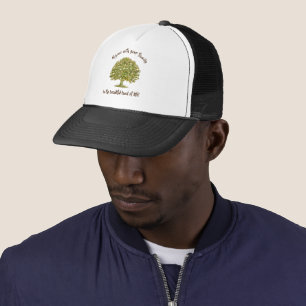 Family quote Trucker Hat, family tree gift for dad Hat