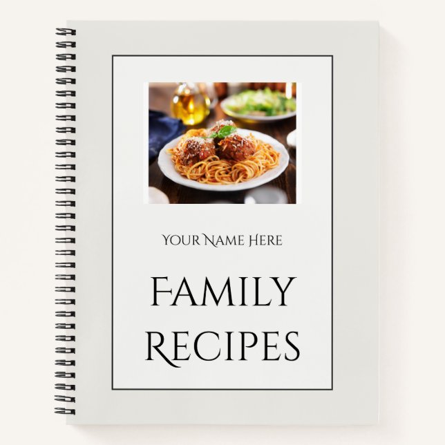 Family Recipe Book for Every Kitchen (Front)