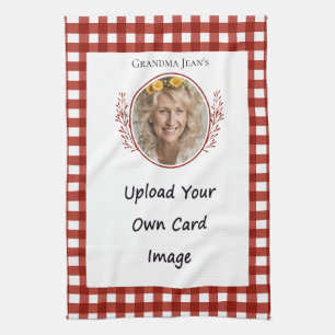 Family Recipe Keepsake Add Your Own Scan Tea Towel