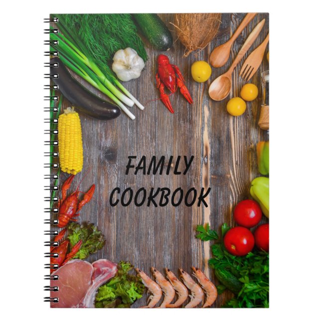 Family Recipe Notebook (Front)