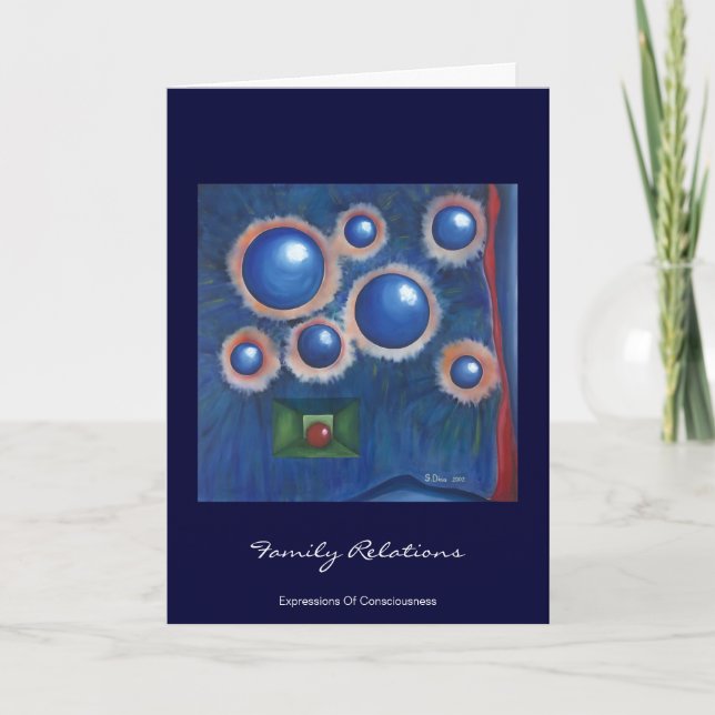 Family relations card (Front)
