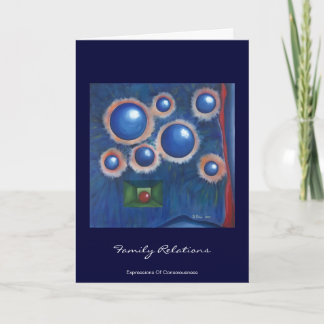 Family relations card