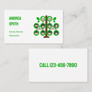 Family Researcher Business Card