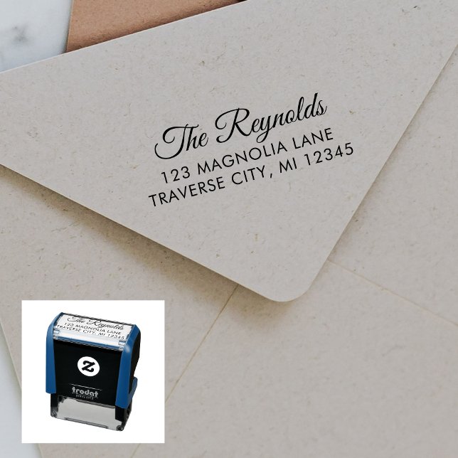 Family Return Address Self-inking Stamp (Creator Uploaded)