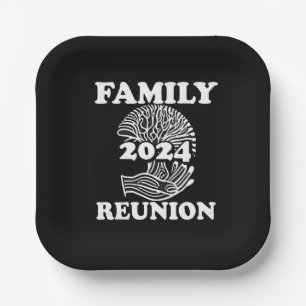 Family Reuinion 2024 Black Plates