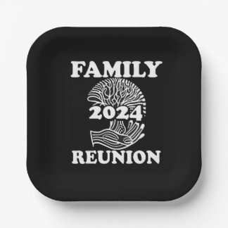 Family Reuinion 2024 Black Plates