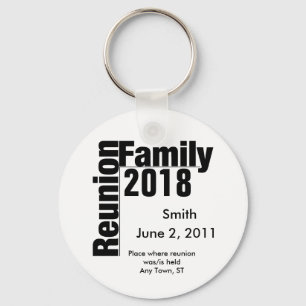 Family Reunion 2018 souviner keychain