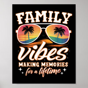 Family Reunion 2025 Family Vibes Making Memories M Poster