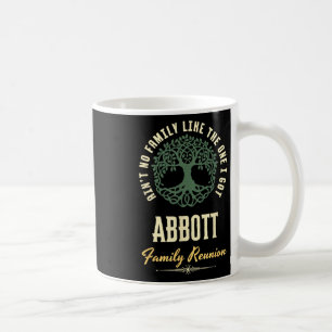 Family Reunion 2025 Matching Design - Abbott - Cop Coffee Mug