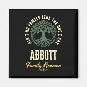 Family Reunion 2025 Matching Design - Abbott - Cop Magnet