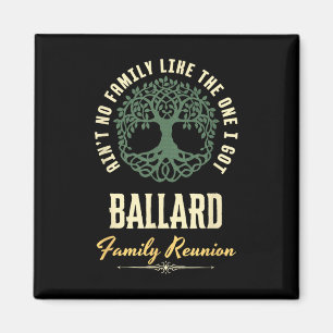 Family Reunion 2025 Matching Design - Ballard  Magnet