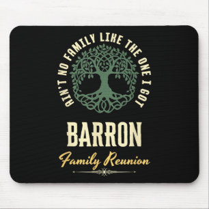 Family Reunion 2025 Matching Design - Barron Mouse Mat