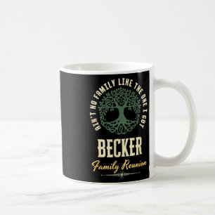 Family Reunion 2025 Matching Design - Becker Coffee Mug