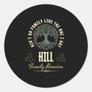 Family Reunion 2025 Matching Design - Hill Classic Round Sticker