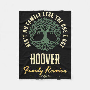 Family Reunion 2025 Matching Design - Hoover  Fleece Blanket