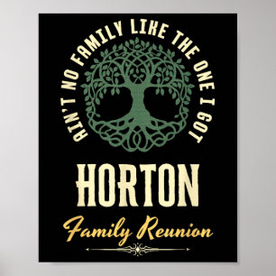 Family Reunion 2025 Matching Design - Horton Poster
