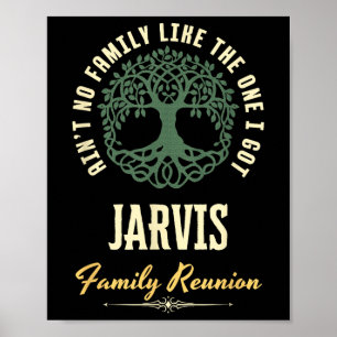 Family Reunion 2025 Matching Design - Jarvis  Poster
