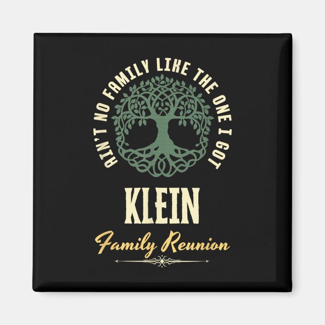 Family Reunion 2025 Matching Design - Klein  Magnet (Front)