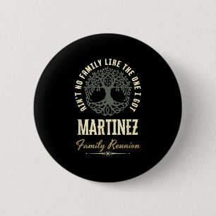 Family Reunion 2025 Matching Design - Martinez  6 Cm Round Badge