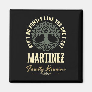 Family Reunion 2025 Matching Design - Martinez  Magnet