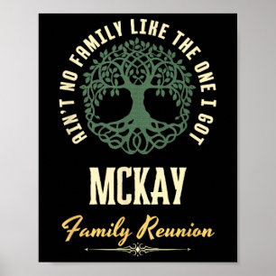 Family Reunion 2025 Matching Design - Mckay Poster