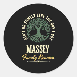 Family Reunion 2025 Matching Design - Mey Classic Round Sticker