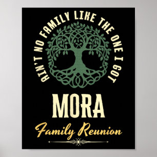 Family Reunion 2025 Matching Design - Mora  Poster