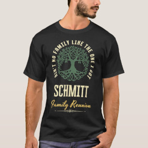 Family Reunion 2025 Matching Design - Schmitt  T-Shirt