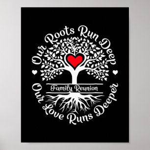Family Reunion 2025 Our Roots Run Deep Our Love Ru Poster